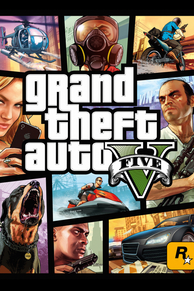 Grand Theft Auto V новые обои HD