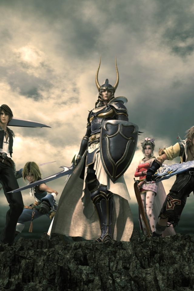 Heroes are preparing for battle Final Fantasy xv
