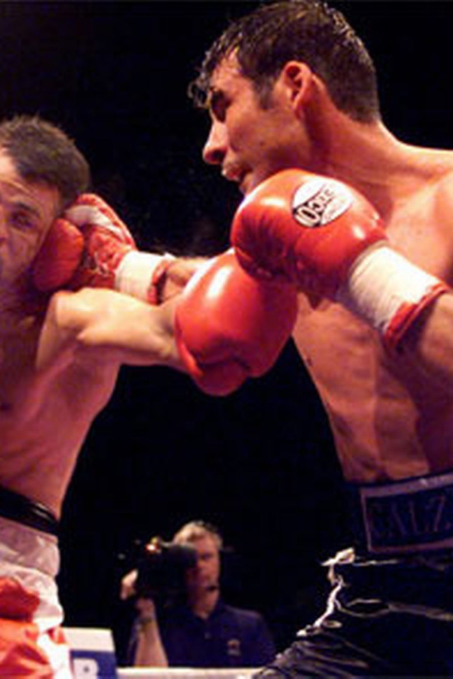 Джо Кальзаге на ринге