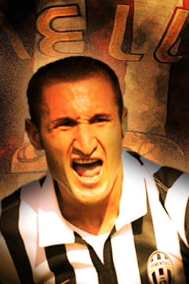 Ювентус Джорджо Кьеллини в огне