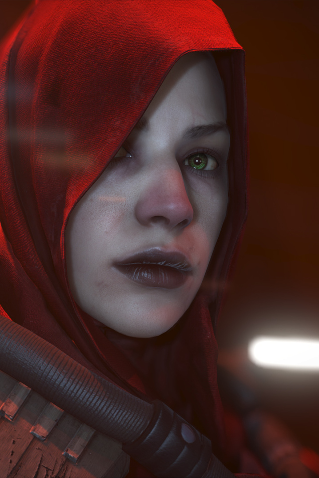 Killzone: Shadow Fall: красотка в красном