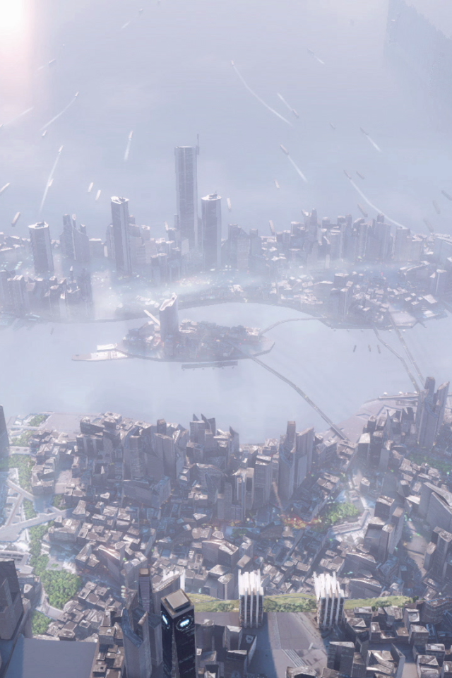 Killzone: Shadow Fall: далеко, город