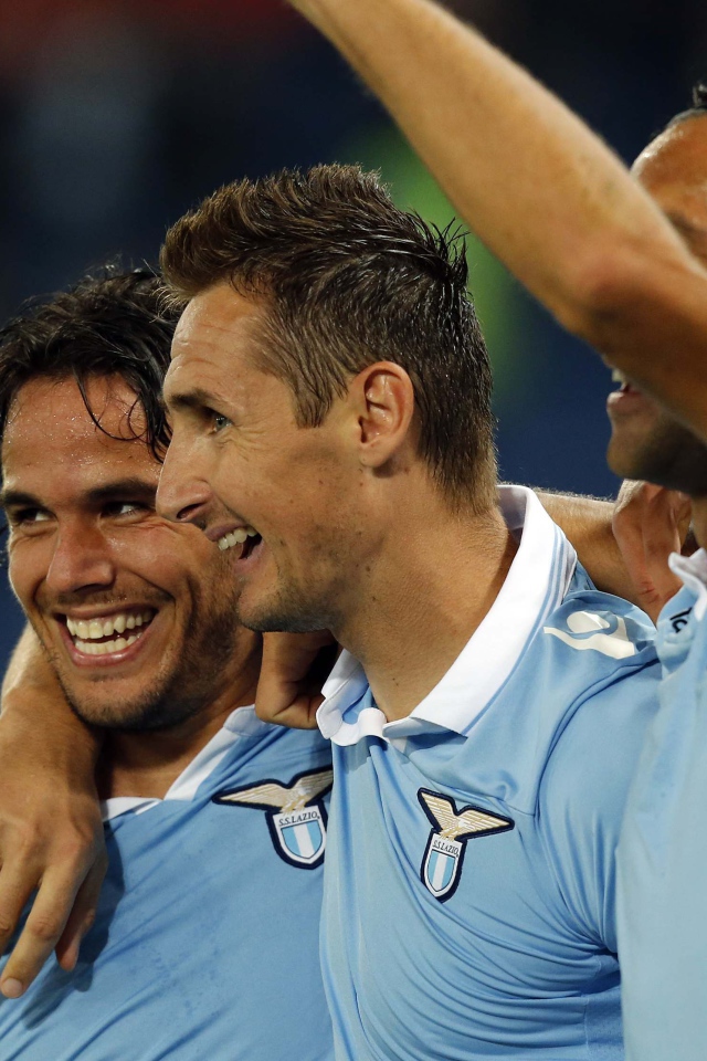 Лацио Мирослав Клозе и его команда