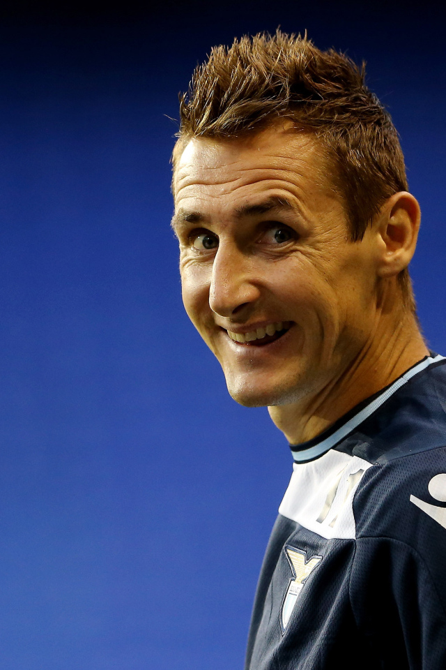 Лацио Мирослав Клозе крупным планом