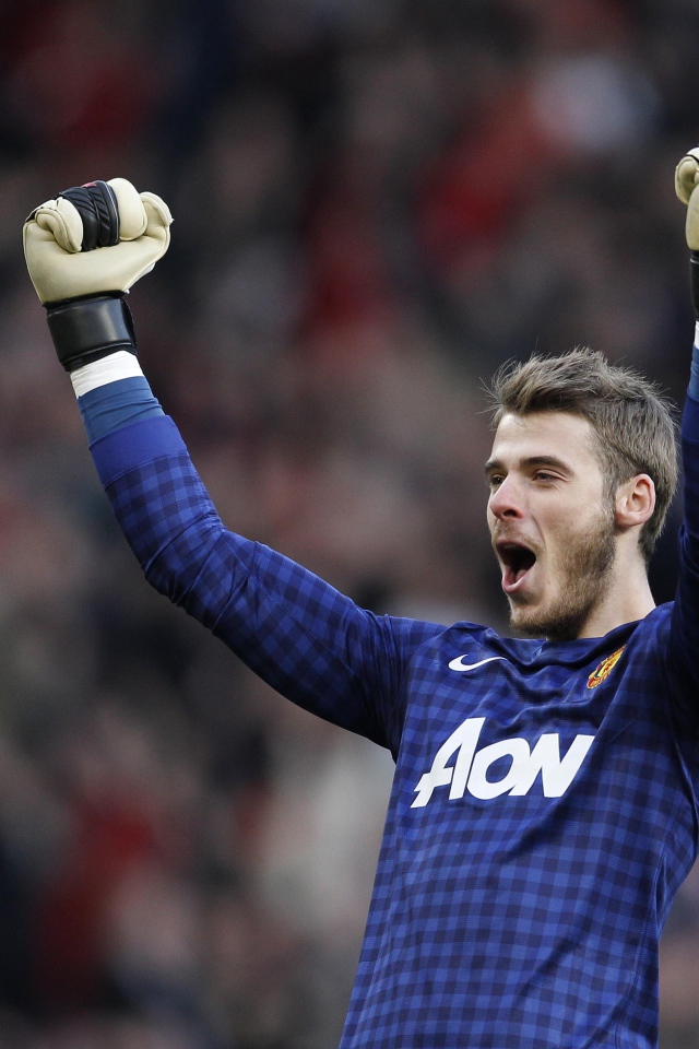 Манчестер Юнайтед Давид Де Хеа после игры
