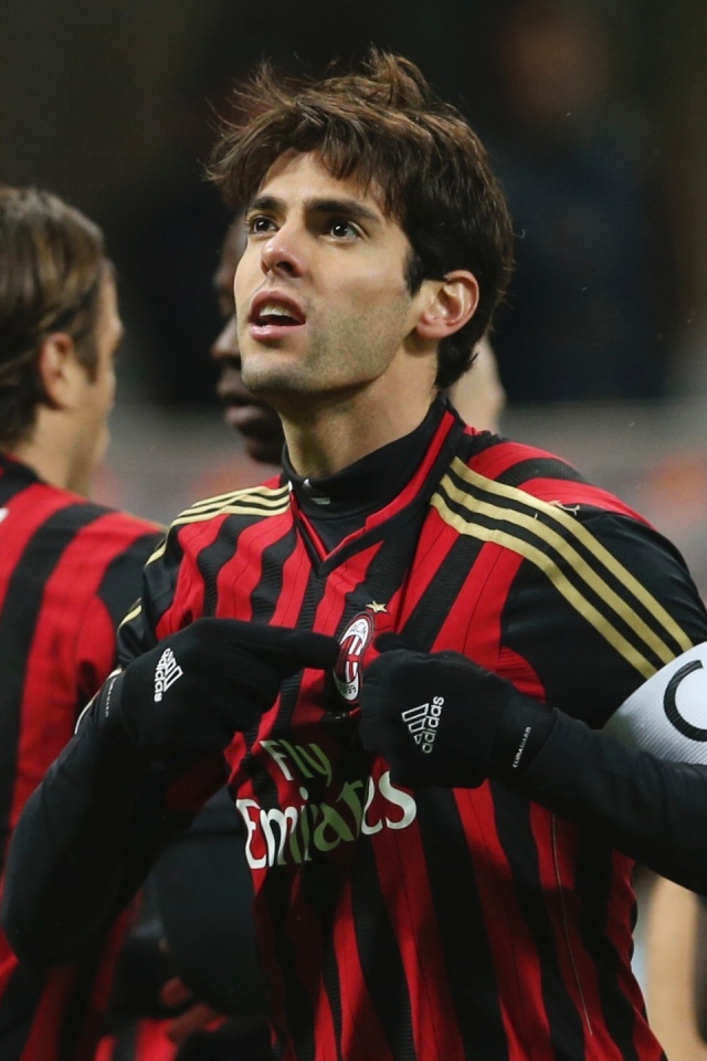 Милан Кака и его товарищи по команде