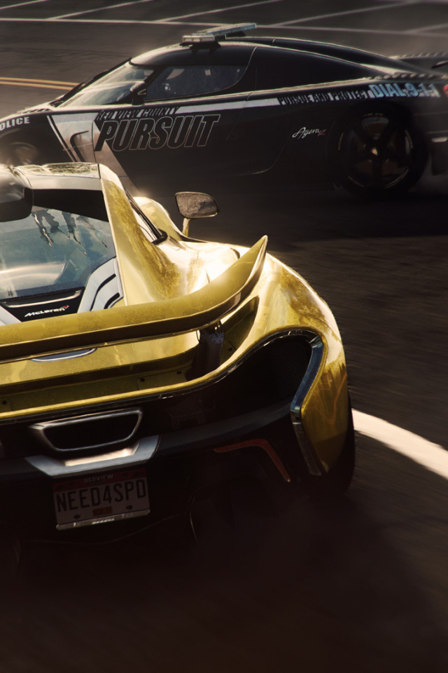 Need for Speed Rivals: полицейские на работе