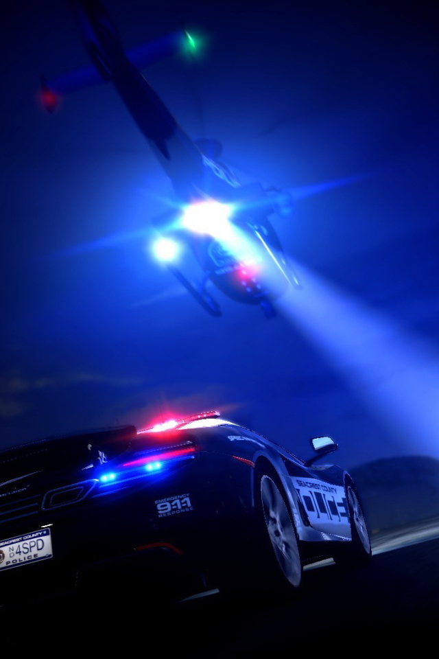 Need for Speed Rivals: вертолет