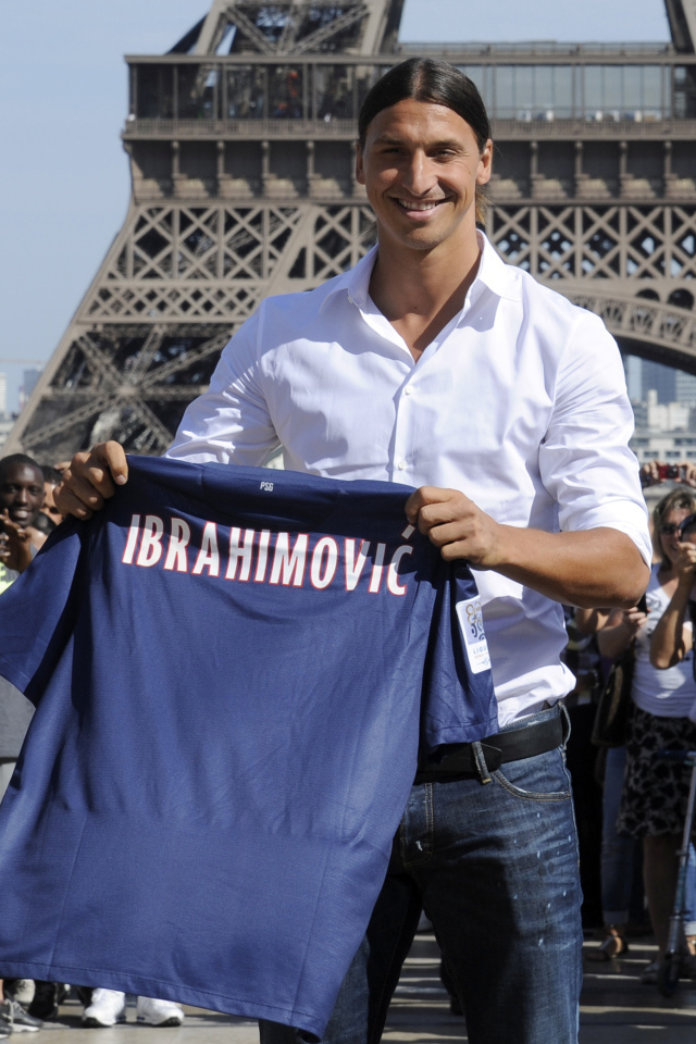 ПСЖ Златан Ибрагимович в Париже