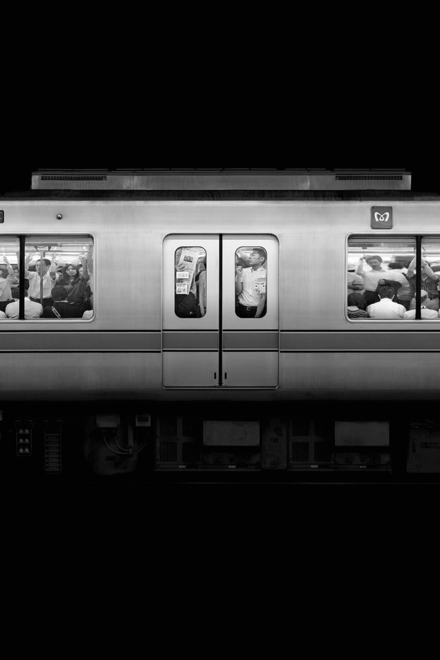 Фотография вагона метро