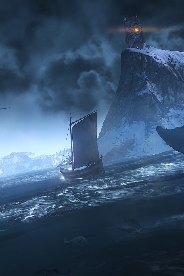 The Witcher 3: Wild Hunt: море