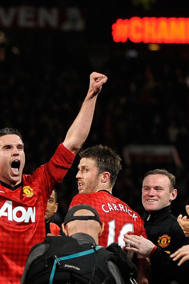 Нападавший Манчестер Юнайтед Робин ван Перси