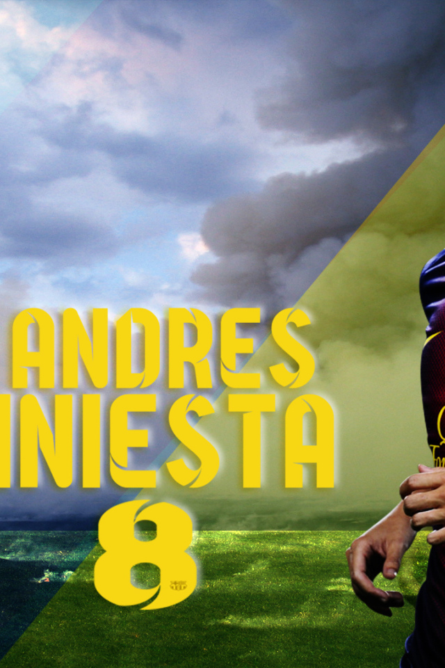 Лучший футболист Барселоны Андрес Иньеста