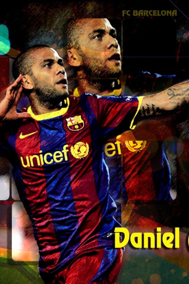 Лучший футболист Барселоны Даниэл Алвес