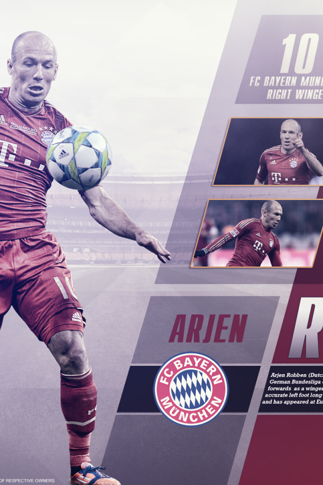 Лучший футболист Баварии Арьен Роббен
