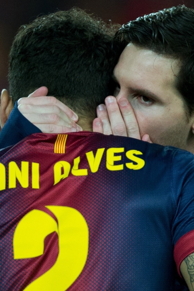 Лучший игрок Барселоны Даниэл Алвес