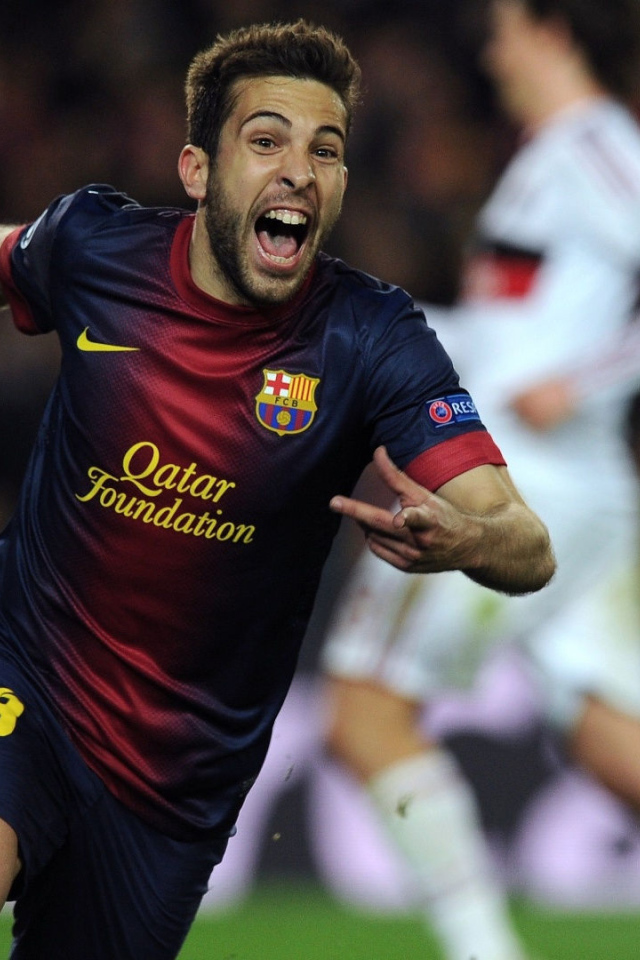 Лучший игрок Барселоны Хорди Альба