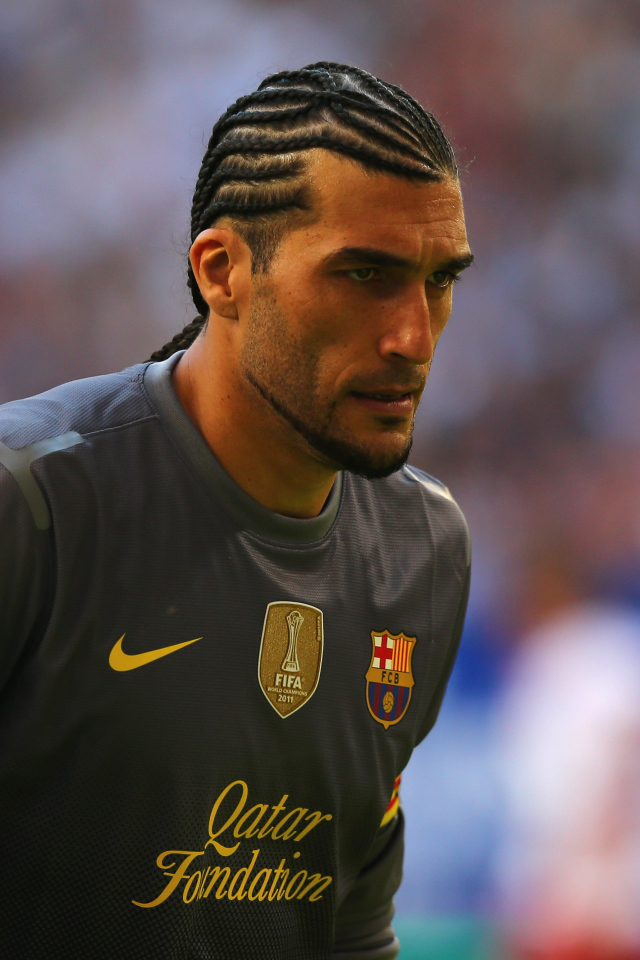 Лучший игрок Барселоны Хосе Пинто