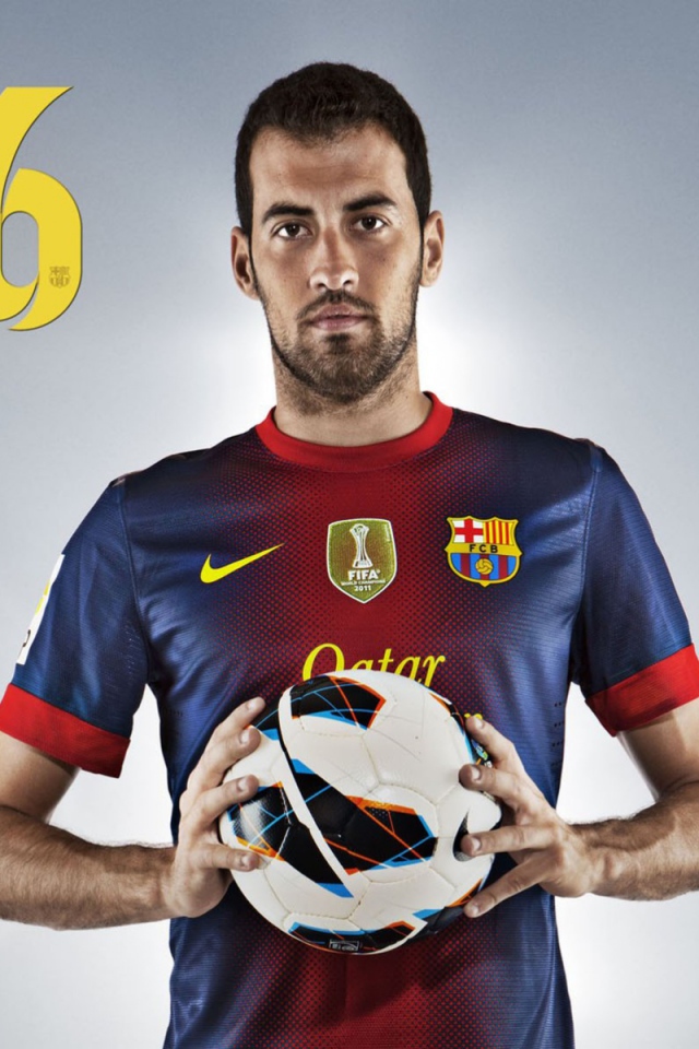 Лучший игрок Барселоны Серхио Бускетс