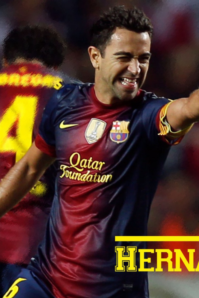 Лучший игрок Барселоны Хави Эрнандес