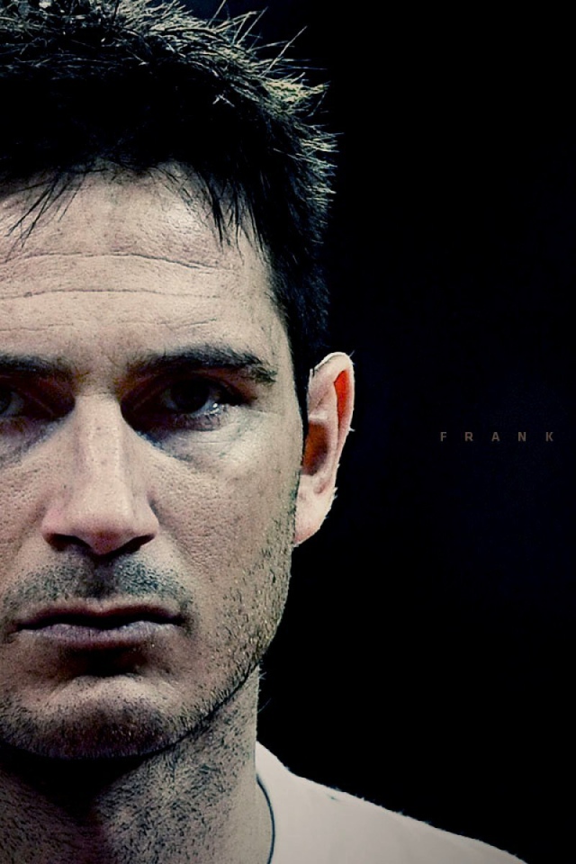 Лучший игрок Челси Фрэнк Лэмпард крупным планом