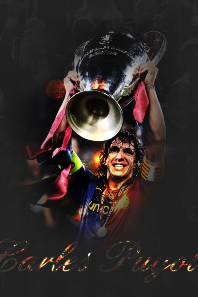 Футболист Барселоны Карлес Пуйоль