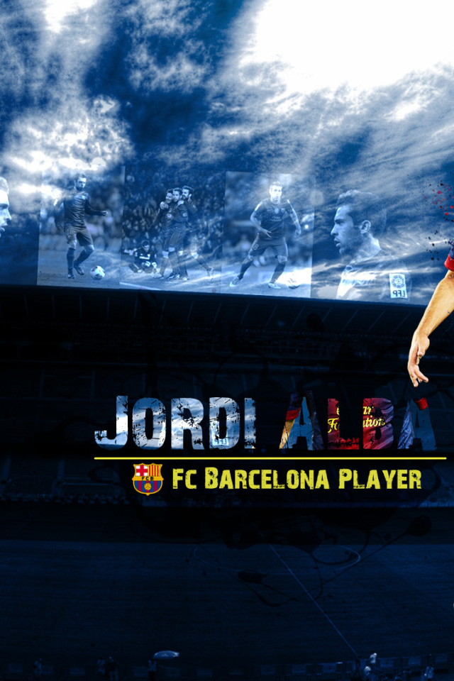 Футболист Барселоны Хорди Альба