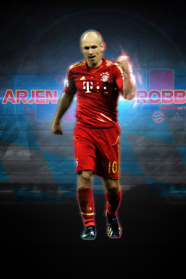 Футболист Баварии Арьен Роббен