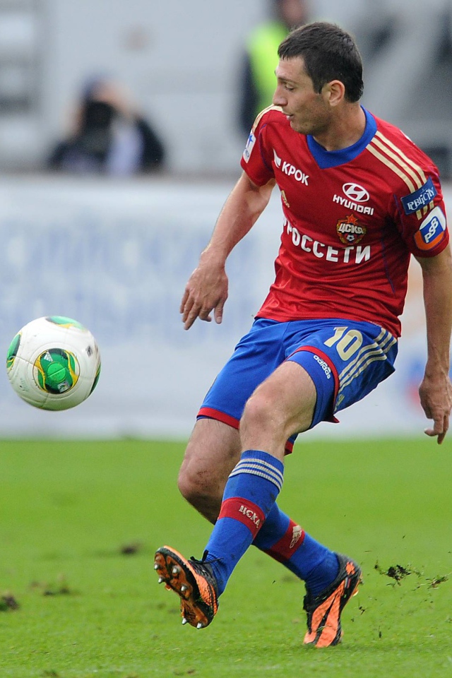 Футболист ЦСКА Алан Дзагоев