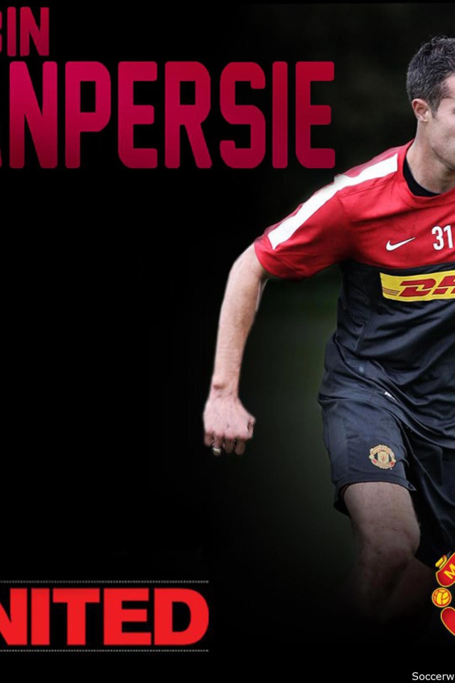 Футболист Манчестер Юнайтед Робин ван Перси