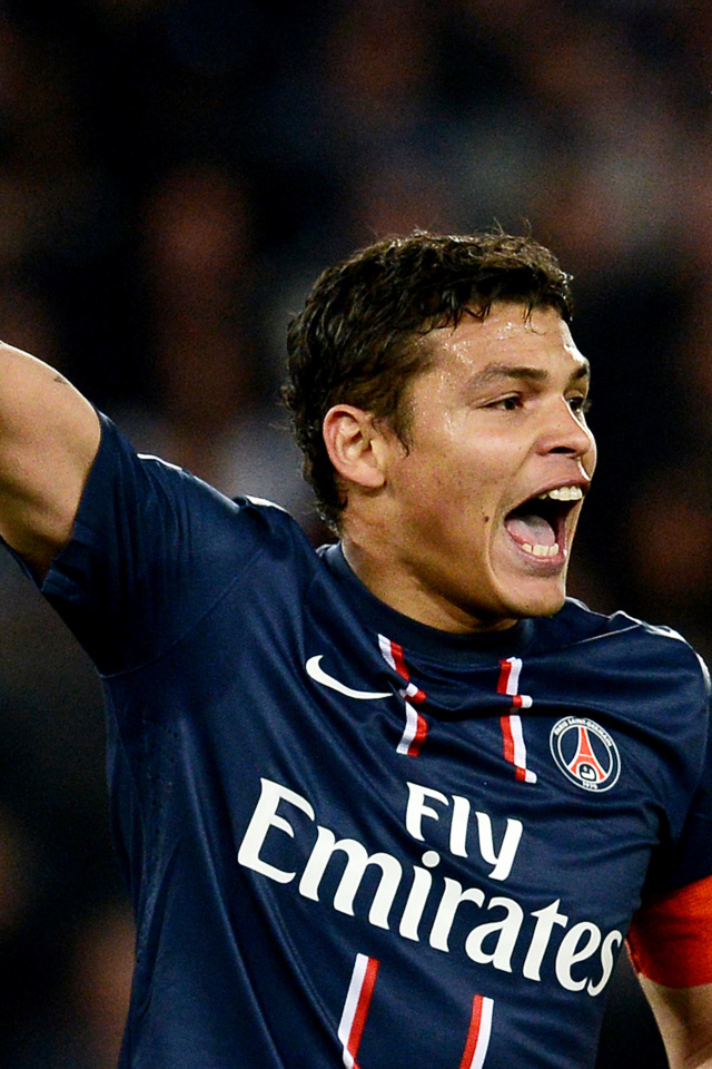  Футболист ПСЖ Тиаго Силва