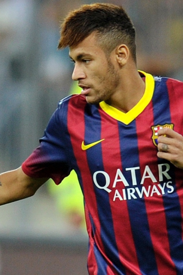 Нападающий Барселоны Неймар