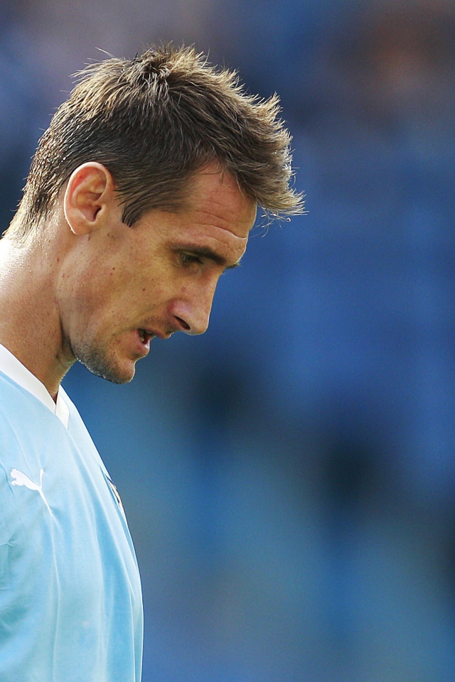 Нападающий Лацио Мирослав Клозе