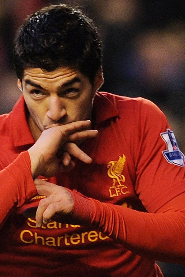 Нападающий Ливерпуля Луис Суарес