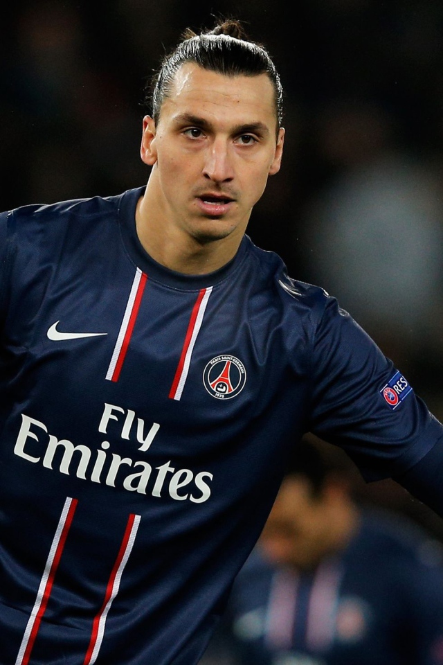 Нападающий ПСЖ Златан Ибрагимович