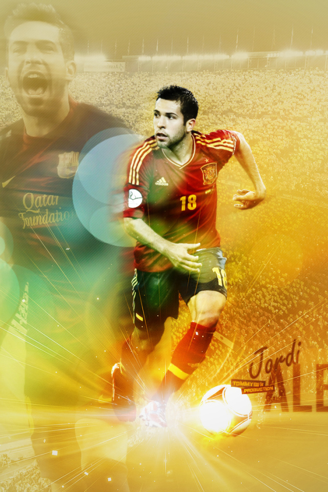  Полузащитник Барселоны Хорди Альба