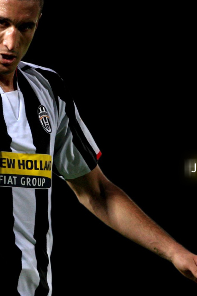 The halfback of Juventus Giorgio Chiellini