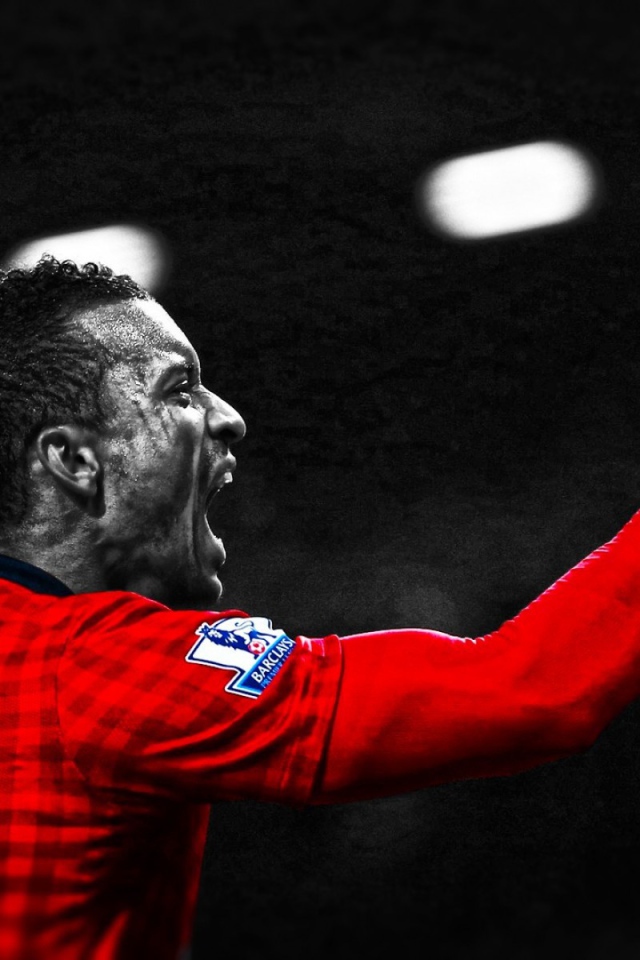  Полузащитник Манчестер Юнайтед Луиш Нани после победы