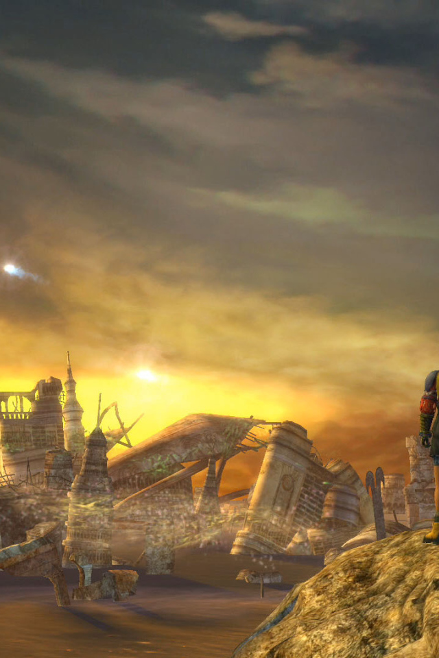 Герой на руинах Final Fantasy xv