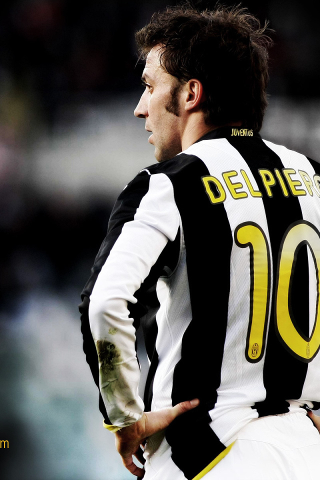 The player number 10  of Sydney Alessandro Del Piero