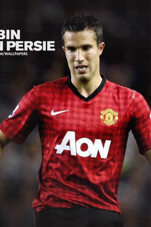 Игрок номер 20 из Манчестер Юнайтед Робин ван Перси