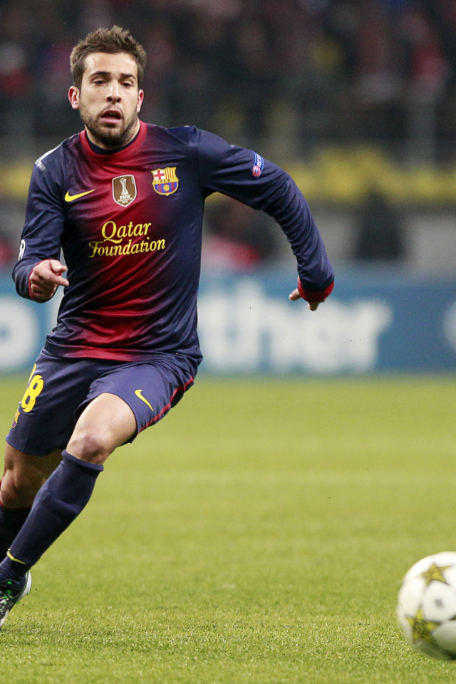 Игрок Барселоны Хорди Альба