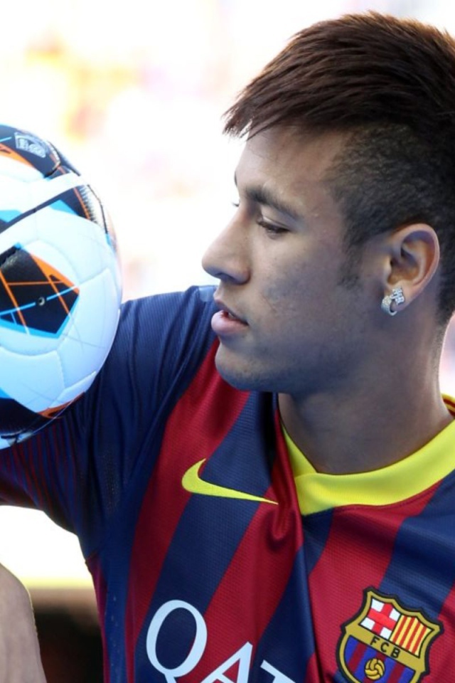 Игрок Барселоны Неймар