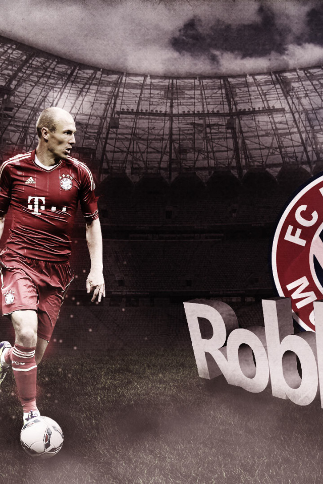 Игрок Баварии Арьен Роббен