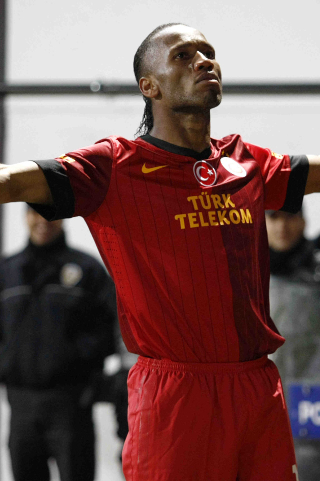 Игрок из Галатасарай Дидье Дрогба