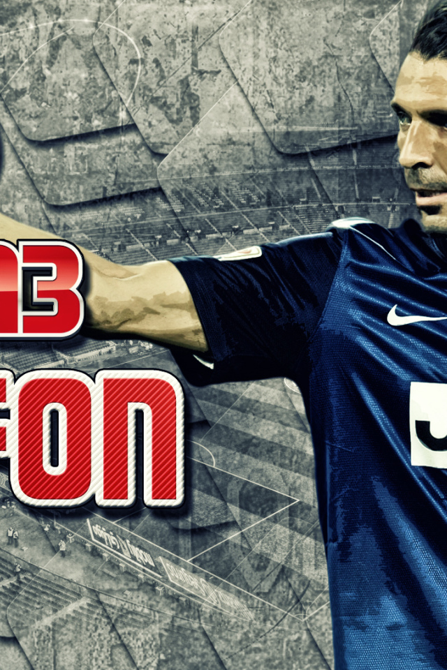 Игрок Ювентуса Джанлуиджи Буффон игра FIFA 2013