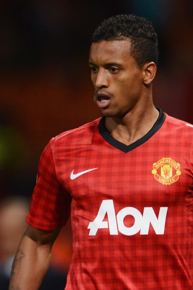 Игрок Манчестер Юнайтед Луиш Нани