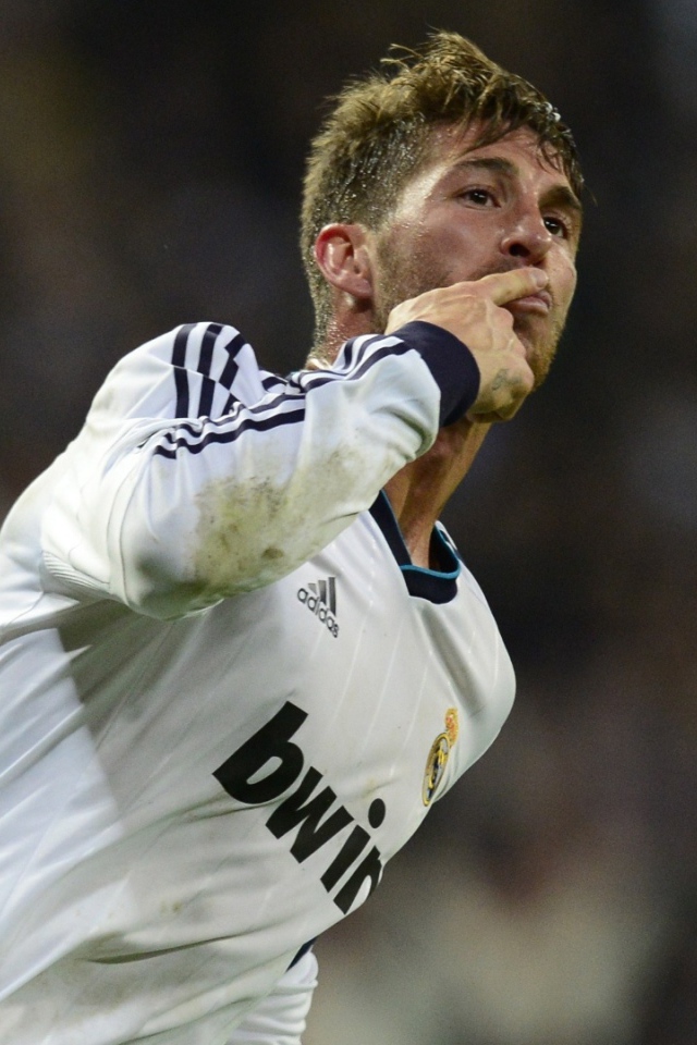 Игрок мадридского Реала Серхио Рамос