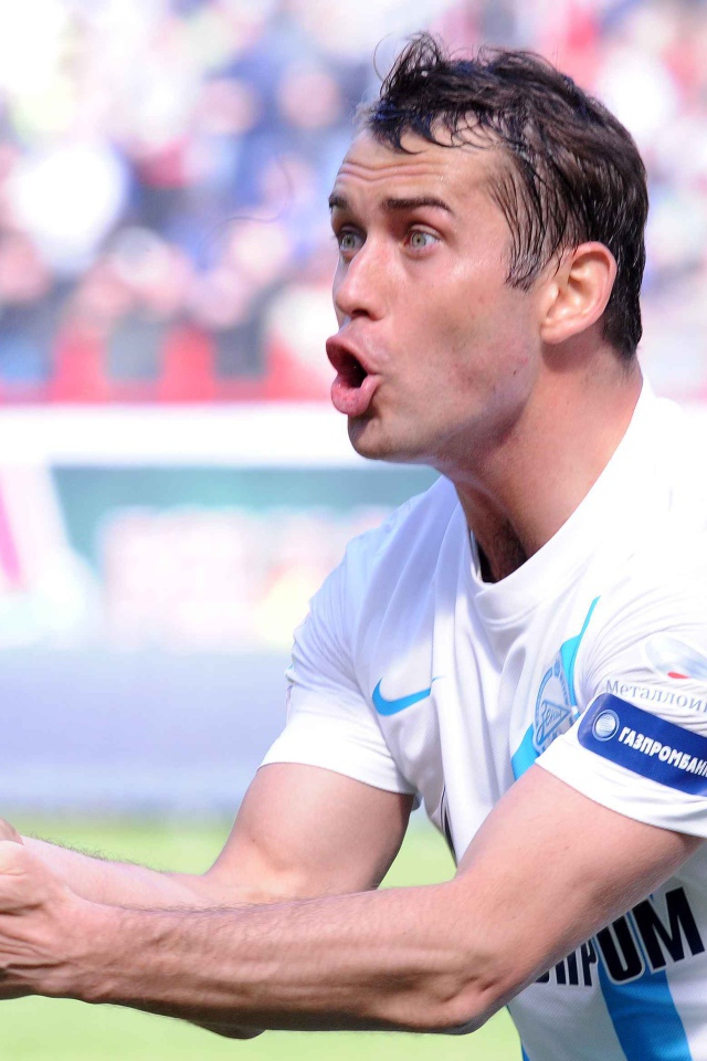 Игрок Зенита Александр Кержаков