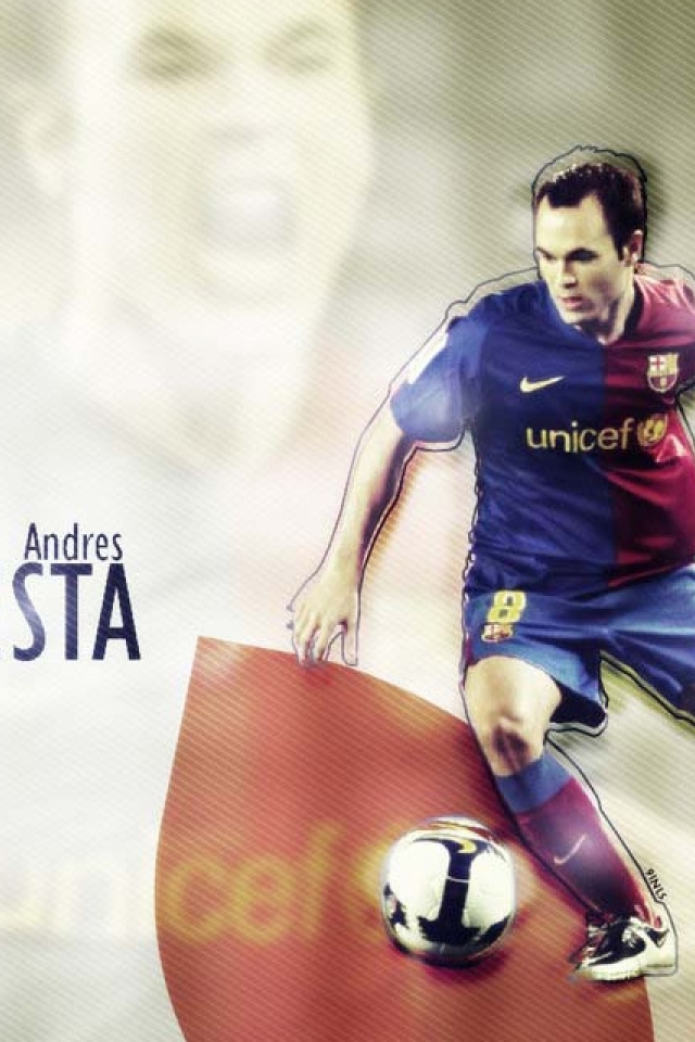 Гордость Барселоны Андрес Иньеста